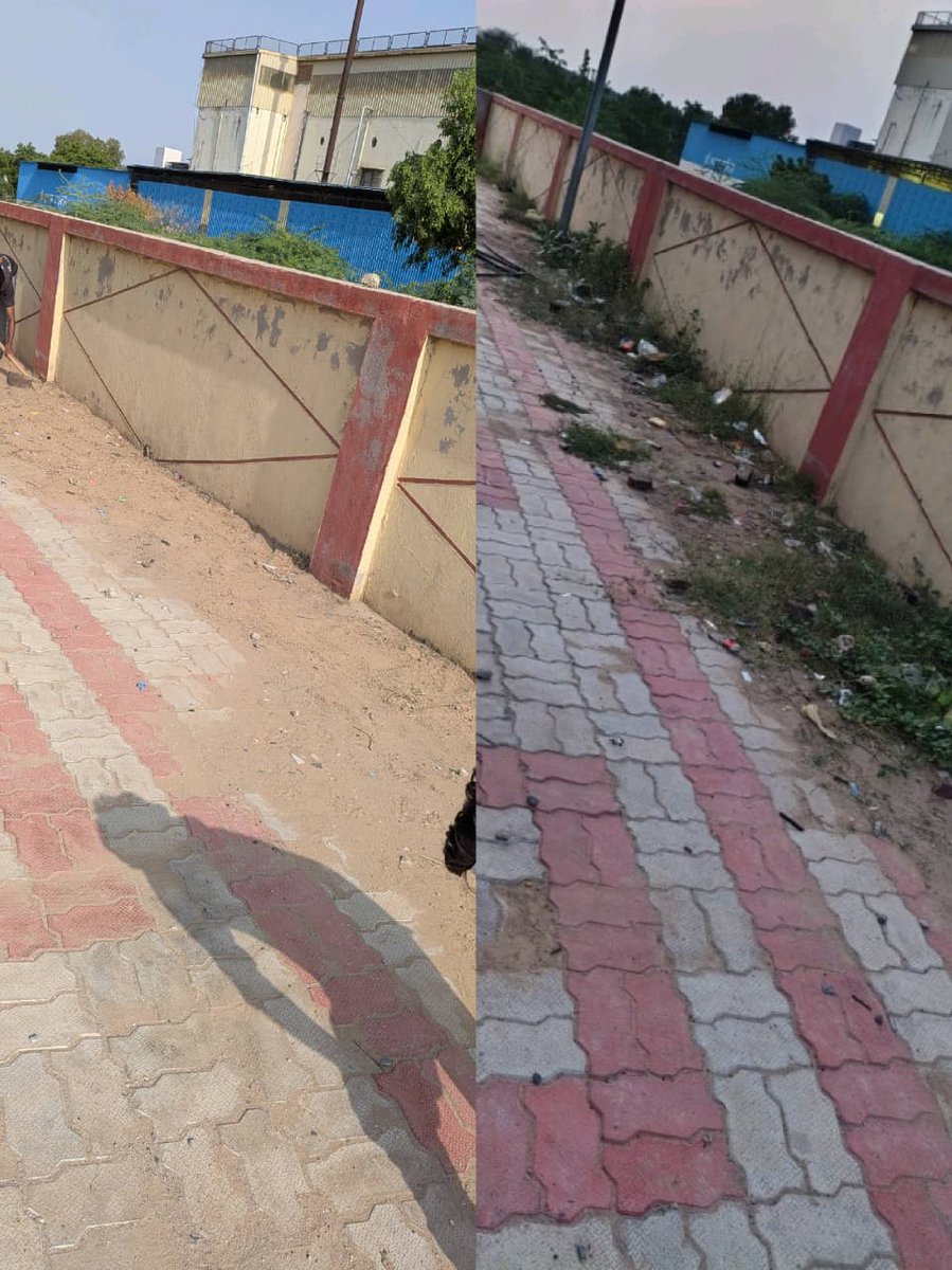 drmbikaner's tweet photo. @RailwaySeva @IfrankhanI21629 महोदय जी प्लेटफार्म नंबर 2 की सफाई करवा दी गई है जिसकी फोटो संगलन है https://t.co/ZoZmO0tXpw