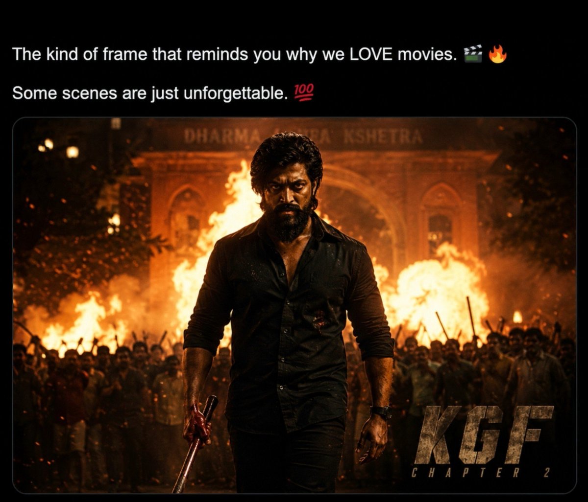 Officialvinod99's tweet photo. Some frames don't need an introduction. 🔥

They just need to be remembered. 🎬 https://t.co/L7k501rnu4