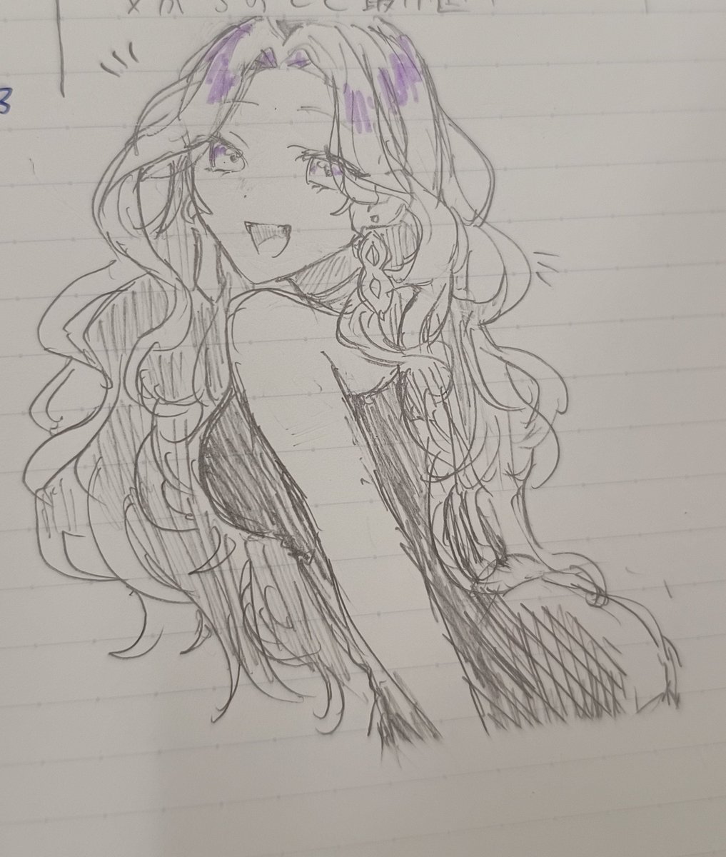 re_0000c's tweet photo. 授業中に描いた🎶🎶🎶🎶👈 https://t.co/n3LBm07upG