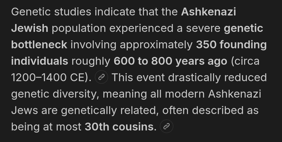 user329874032's tweet photo. @Black_Pilled Well, when you are descendants of only 300 people and keep in breeding... https://t.co/obtXQuk1k6