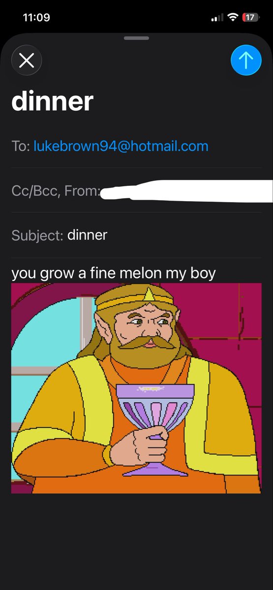 666iggykoopa's tweet photo. i can email the guy that grew my melon https://t.co/sox77rFVsK