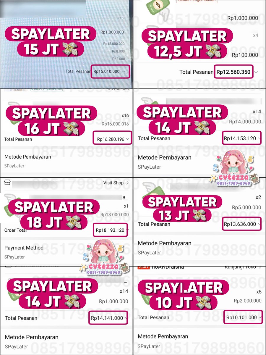gelzut's tweet photo. HAI HAI HAWOOOOOOO🧏🏻‍♀️🤍 LAGI CARI GESTUN? ZAA READY YA, KAK!

💳 SPayLater • GoPayLater • Kredipaw • YUP • Atome • dll ✨

🫶🏻 Trusted sejak 2022
📂 Testi real update tiap hari, bukti CO &amp; transfer bisa dicek! 👀

☎️ WA di bio yaa! 💌 https://t.co/VaCjt5xt9c