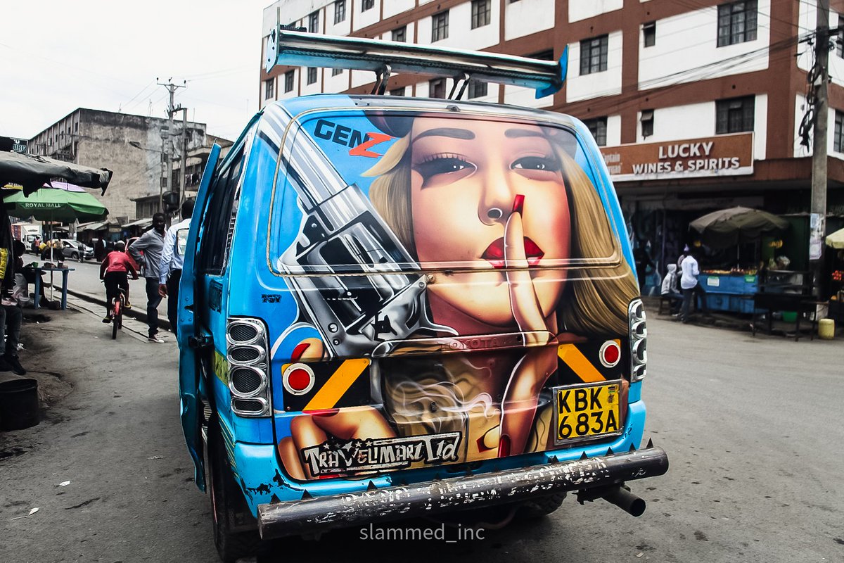 slammedbrands's tweet photo. Today in four slides

B E A S T

D E R I L I U M

F E R R A R I

B O M A Y E

#matatuphotography 
#streetphotography https://t.co/IYQC8oUAlf