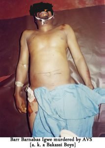 TheYemiKing's tweet photo. Today, 2 September 2026, is the 24th anniversary of the death of Barnabas Chidi Igwe.

The attack that killed him and his wife happened the evening before, on 1 September 2002.

Abigail “Amaka” Igwe died that night. Barnabas was rushed to hospital. Doctors fought for hours. He died in the early hours of 2 September after speaking to his elder brother, Vincent, and identifying some of the men who had attacked them.

The couple is usually remembered together on 1 September. The date of Barnabas Igwe’s own death is today.

Barnabas Chidi Igwe was a lawyer from Atta in Oru West, Imo State, practising in Onitsha. In 2002 he was chairman of the Nigerian Bar Association (NBA) Onitsha branch, Anambra State. His wife, Abigail Amaka Igwe, was also a lawyer. They had three children: Chijindu, Nnenna, and Somadina (the youngest, born in 1996, about six years old). Amaka was pregnant with what would have been their fourth child.

Anambra in 2002 was in a deep fiscal and security crisis under Governor Chinwoke Mbadinuju. Civil servants, teachers, judiciary staff and legislative workers went unpaid for months. Schools and courts were disrupted.

The state government backed the Bakassi Boys (later operating under the Anambra Vigilante Service), a group Human Rights Watch and others documented as carrying out extrajudicial killings and terror.

As NBA Onitsha chairman, Igwe criticised both the unpaid salaries and the vigilante structure. The branch issued a 21-day ultimatum: pay the arrears or the governor should resign. Igwe and colleagues received direct threats, in person and by phone, in the days before the attack. Human Rights Watch later said there was “strong, credible evidence” the killings were political. Nothing was stolen from the couple.

In the last week of August 2002 they travelled to Ibadan for the 42nd NBA Annual General Conference. They returned to Onitsha on 31 August. It was their last trip out of the city.

On 1 September 2002, on Oraifite Street in the Awada area of Onitsha, their vehicle was blocked. Armed men dragged them out. They were assaulted with machetes and clubs and run over with a vehicle. Some contemporary reports also mentioned gunshots; the later Truth, Justice and Peace Commission (TJPC) account said the fatal injuries came from the physical assault, not gunshot wounds.

Amaka reportedly recognised one of the men in the convoy, named in later records as Ken Emeakayi, then Commissioner for Works, as a client of the family firm and ran toward him. She was struck. She died that night. Passers-by took Barnabas to hospital. Before he died the next morning he identified attackers to Vincent Igwe. The TJPC report later noted that one or both might have survived with prompt medical care.

The killings provoked national outrage in the legal profession. Wole Olanipekun had just become NBA president. The association declared a day of mourning, demanded investigation, and later sought emergency rule in Anambra. Human Rights Watch warned that other government critics were at risk. Suspects linked to the Bakassi Boys / AVS, including Emeakayi, were eventually charged. The prosecutions did not produce a completed, accepted reckoning. Case files were later said to have disappeared from court and DPP records.

Vincent and Juliana Igwe raised the three children. Somadina was called to the Nigerian Bar in 2023; Chijindu also became a lawyer and Nnenna completed her degree. The NBA under Olanipekun disputed later claims that the association abandoned the orphans and pointed to burial arrangements, a welfare fund, and recorded disbursements. The debate over how much institutional support they received has never fully closed.