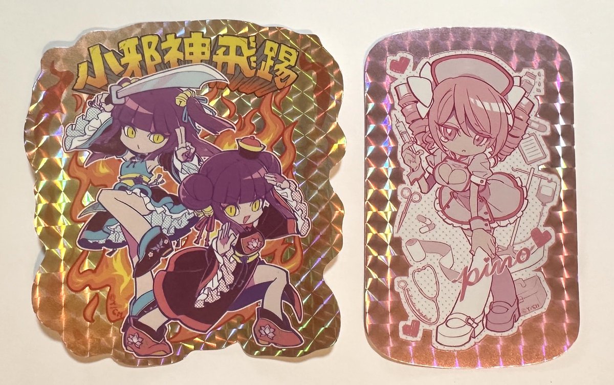 pentarouX's tweet photo. シールのサンプル全部揃いました。 https://t.co/tIxJHkAvGd