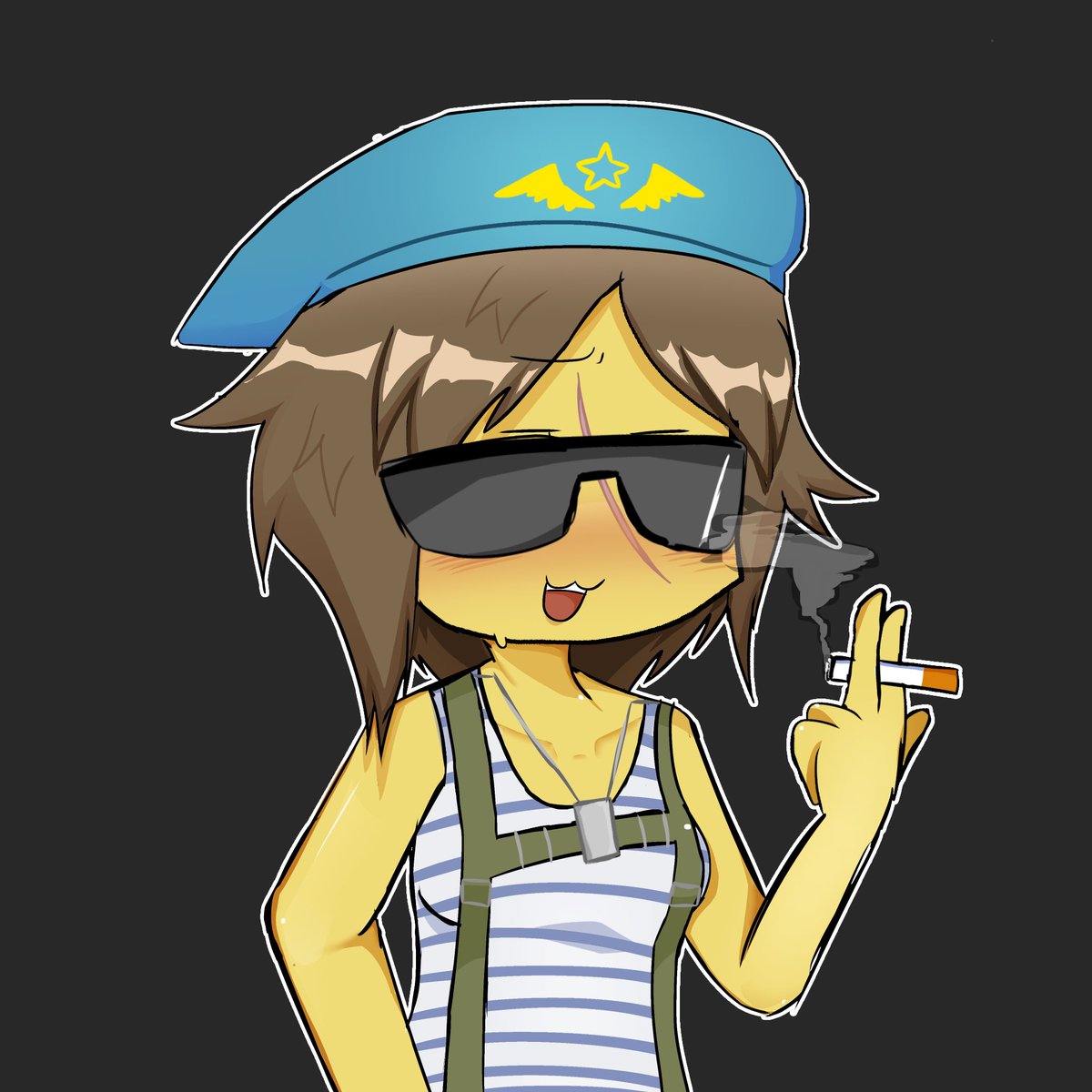 g0re_cultz's tweet photo. I'm proudvof this drawing lowk so I'm posting  it here to😍😁😁 bro is almost furryfied in the other pic... #blooddebt #veronikakazakova #roblox #art  (DON'T FORGet to liek and subcrib ❤️❤️) https://t.co/N0j6pV36AK