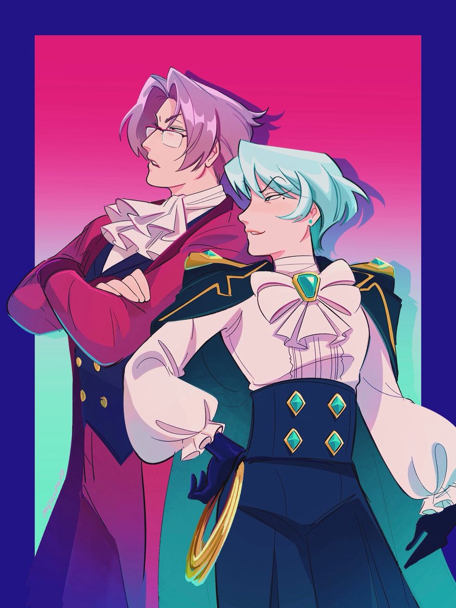 mellopond's tweet photo. Von Karma siblings reunited 💎✨ https://t.co/refc4tZ7zM