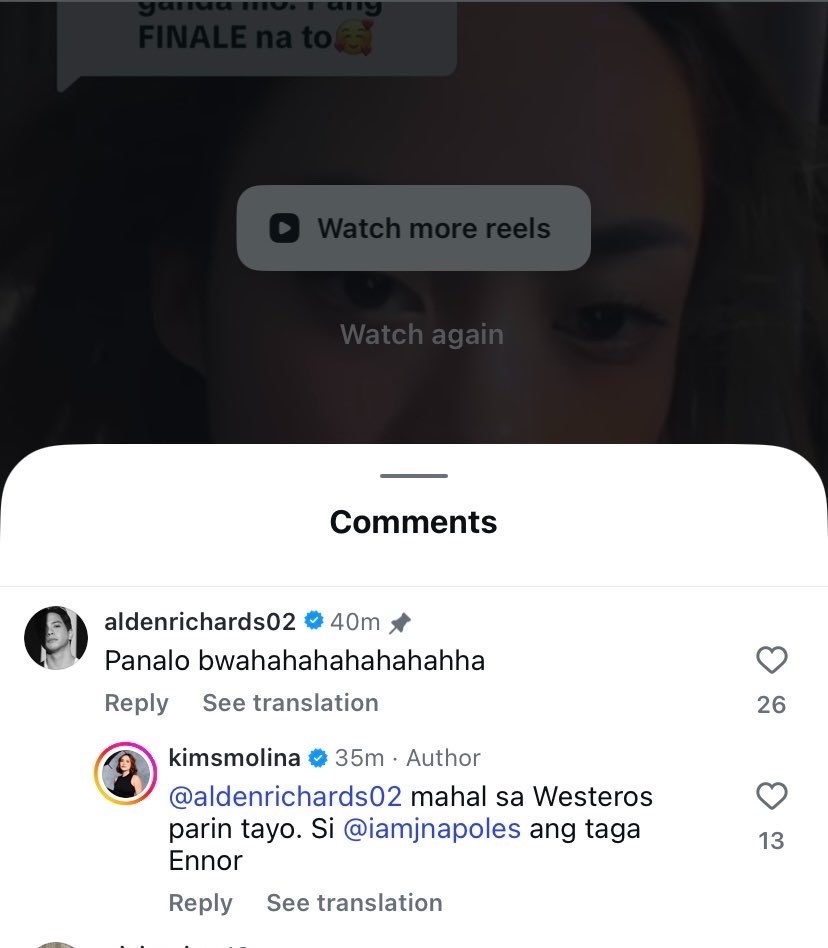Itsmeraine85092's tweet photo. at may tumatawa nanaman ngayon ,yung reply hahahaha 🤣🤣🤣

#Aldenrichards 

📷 kimmolina ig https://t.co/beSwuPMeqG