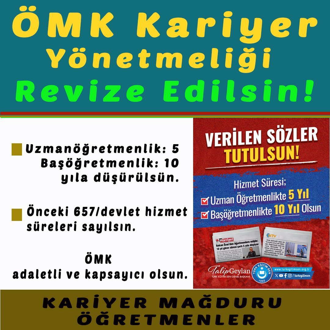 kesic2134's tweet photo. Ömk hizmet süreleri dusurulmeli binlerce öğretmen mağdur https://t.co/aTzn0zy3G4