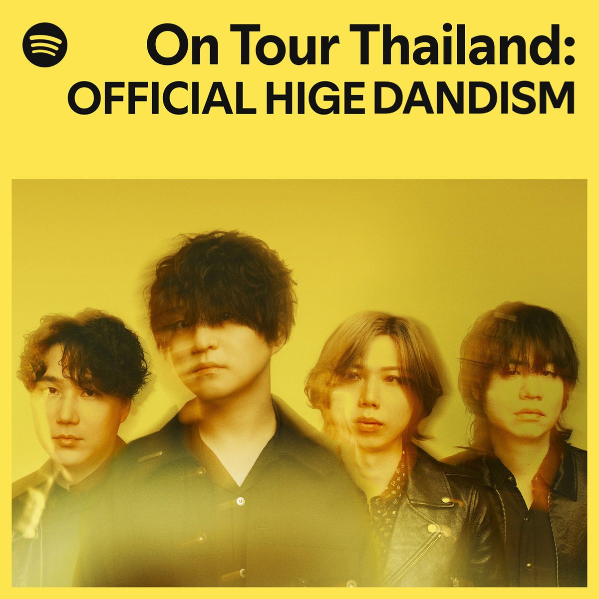 IroriRecords's tweet photo. Spotifyのプレイリスト
"On Tour Thailand"のカバーに
Official髭男dismが登場！

ぜひSpotifyでお楽しみください！

🎧https://t.co/yayNsNF9ZI

@SpotifyJP
#Spotify https://t.co/HFVoPLrdJ4