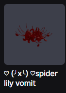 duskdeeri_UGC's tweet photo. I got a warning on Roblox for this avatar? (gore)?? There's no gore on my avatars, its literally just spider lily's which is a flower

I'm going through a lot right now, and was looking forward to joining a pilot program but since my account has a moderation on it, guess not! 🫠 https://t.co/oCY9CW8Dak