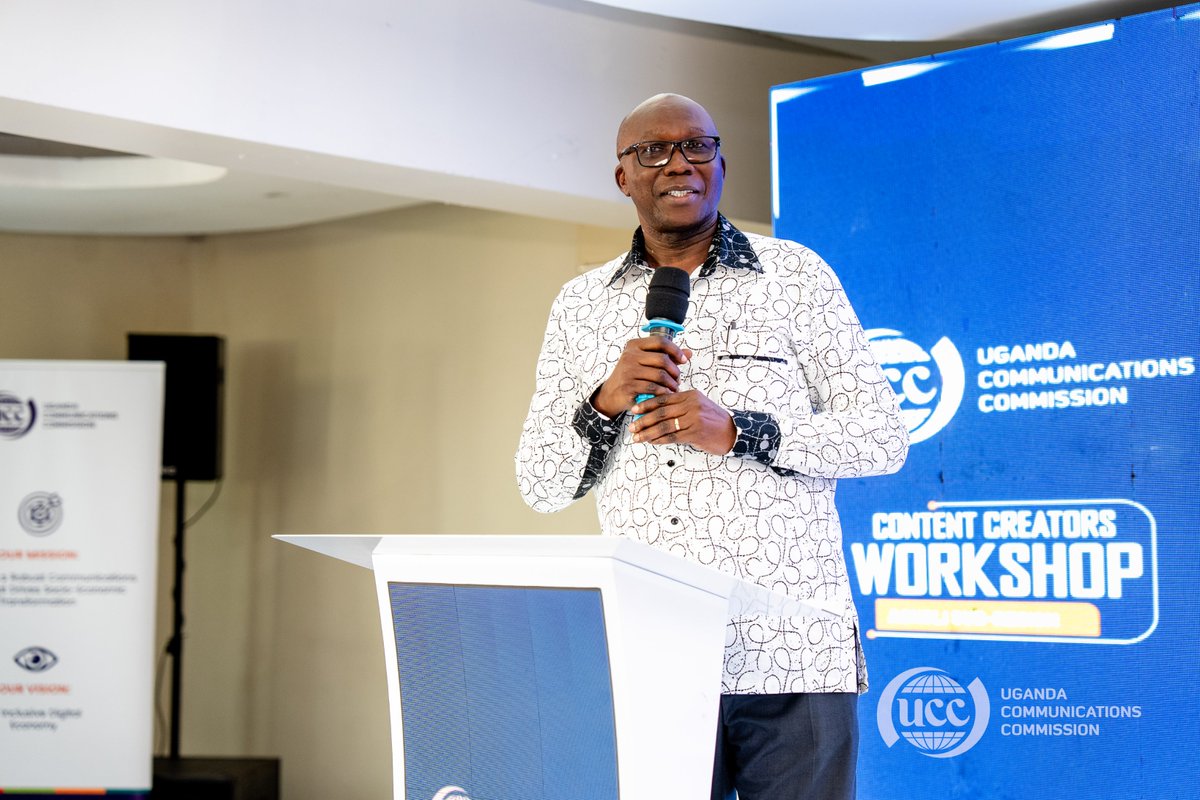 UCC_Official's tweet photo. Opening the workshop, the Director Corporate Affairs @UCC_Official, Mr. Fred Otunnu, representing the Executive Director @UCC_ED, challenged creators in the Acholi Sub-Region to see their culture, language, identity and stories as sources of creative strength.

In his remarks, he encouraged creators to view their creativity as a business, advising them to establish a recognizable identity, protect their work, understand the rules of the platforms they use, and seek lawful opportunities for monetization.

He emphasized that while a viral moment may attract followers, it is professionalism that transforms an audience into a sustainable career. 
#Connectedug2030 | #DigitalCreators | #AcholiSubRegion | @Bbossa | @MoICT_Ug | @ConsumerUCC