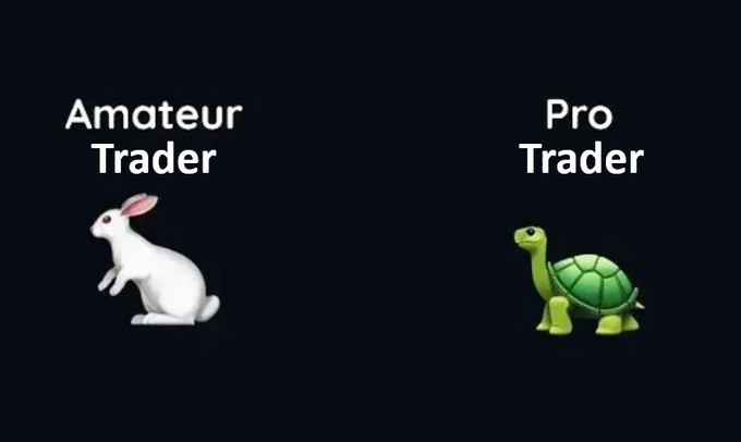 DenizTheTrader's tweet photo. In Trading,
 
 𝐒𝐥𝐨𝐰 is  "FAST "
 𝐅𝐚𝐬𝐭  is  "End of The Game" https://t.co/IEvTbHTBLb