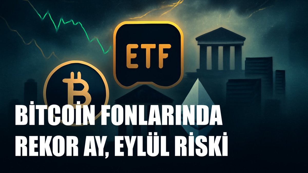 blocktube_tv's tweet photo. @coinpapercom’a göre Bitcoin ETF’leri 2026’nın en güçlü ayını geride bıraktı; kurumsal ilgi güçlendi. Ancak Eylül’de kâr satışları ve artan volatilite riski öne çıkıyor. Birazdan #BLockTube.TV deyim. https://t.co/IkrAooam7o