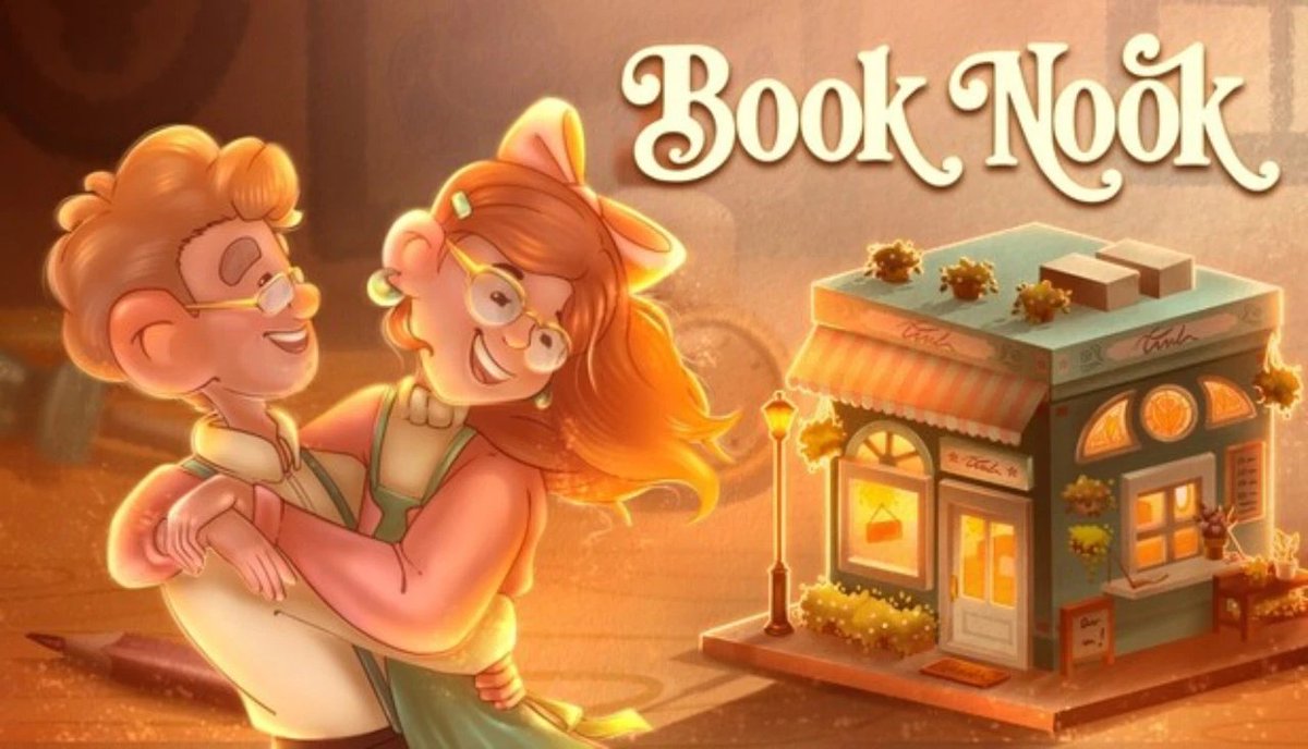ErreKGamer's tweet photo. Book Nook llega a Nintendo Switch y Switch 2: el cozy puzzle de @malapatastudio estrena tráiler y demo en Steam!

👉https://t.co/c0rTmPQrTS https://t.co/0OpgXV6idk