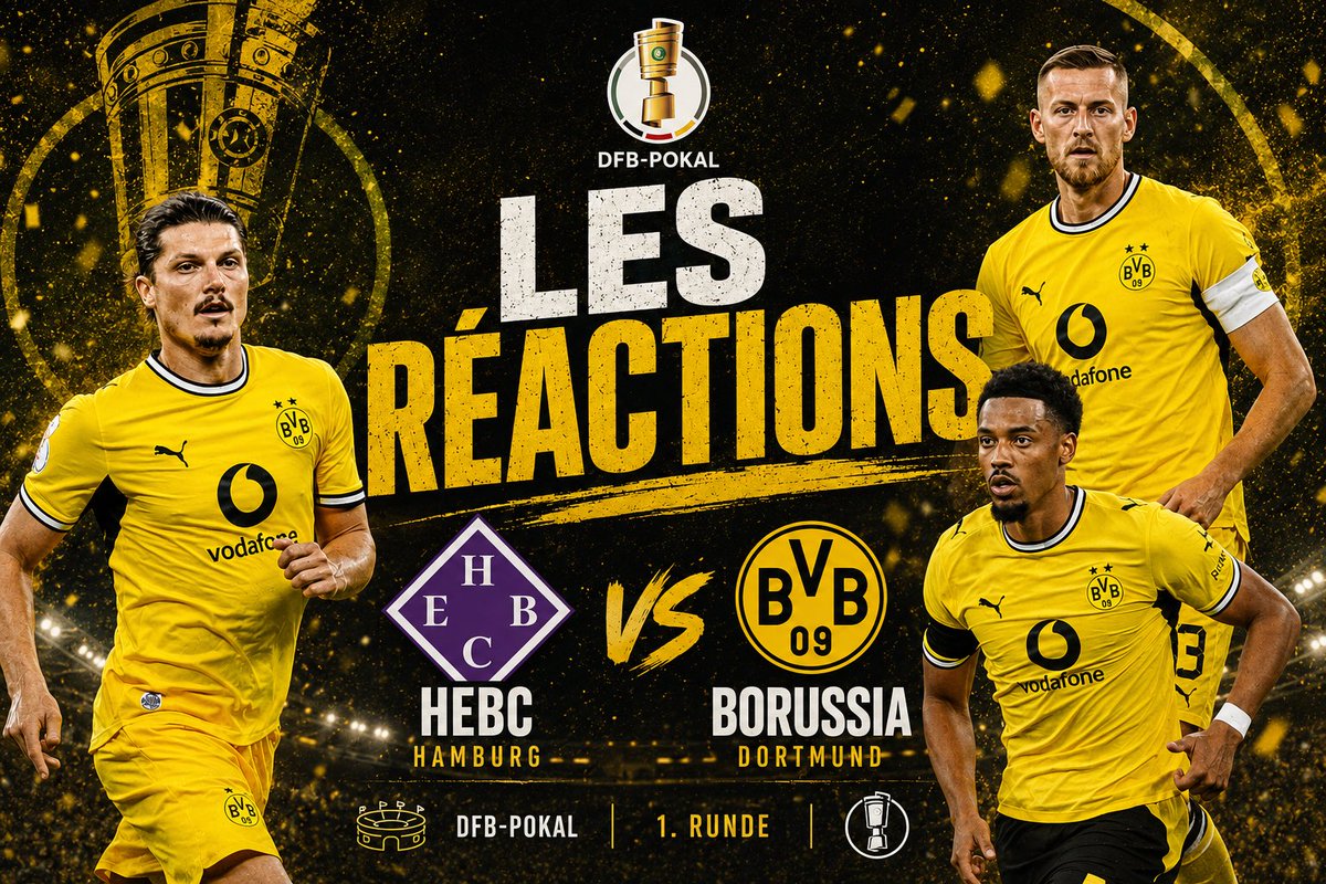 FranceBvb's tweet photo. 🗯️Marcel Sabitzer : « Nous avons fait le travail »
✍️Les réactions d’après match :
https://t.co/j0vrQJgBWM
#BVB #DFBPokal #HEBCBVB #Sabitzer #Anton #Nmecha https://t.co/vf8s2YTkZ4