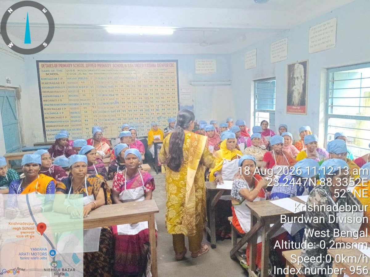 PBSSDprbdn's tweet photo. CCH MID-DAY MEAL RPL TRAINING, BATCH-3, ASSESSMENT DAY, KALNA-1 BLOCK,  Purba Bardhaman 
#StateSkillDevelopmentProgramme #SkillIndia #MakeInIndia #VocalForLocal #PBSSD #𝐒𝐤𝐢𝐥𝐥𝐬𝐃𝐞𝐯𝐞𝐥𝐨𝐩𝐦𝐞𝐧𝐭 https://t.co/NIT6FuOoSh