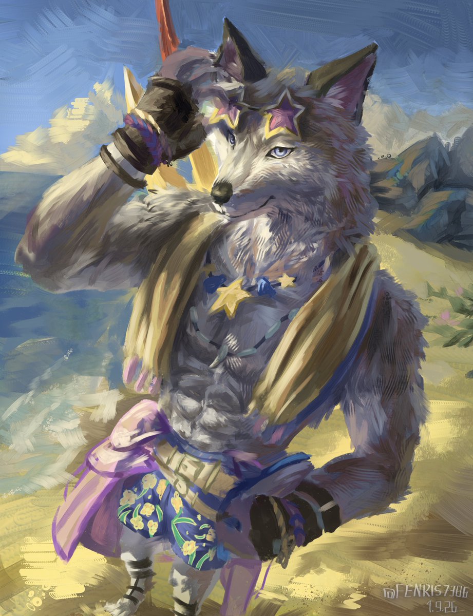 fenris7386's tweet photo. Faramor's summer skin, from AFK journey
Used to play when he released, kinda sad to see where the game is going after homestead was added.
#furry #AFKjourney https://t.co/OVA8YxffNk