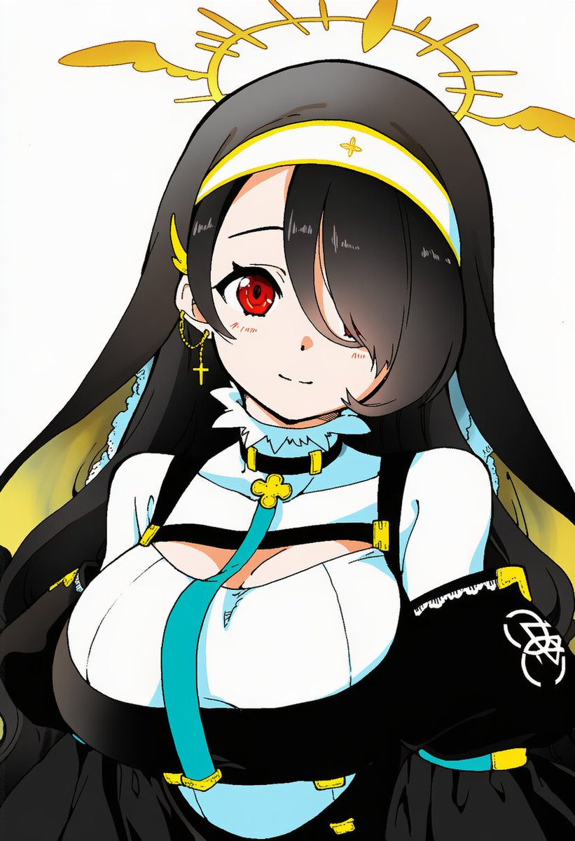 Demdelanoche's tweet photo. 若葉ヒナタのAIファンアートです。表情が良くできました #ブルアカ #AIイラスト https://t.co/vHctQVtX8D