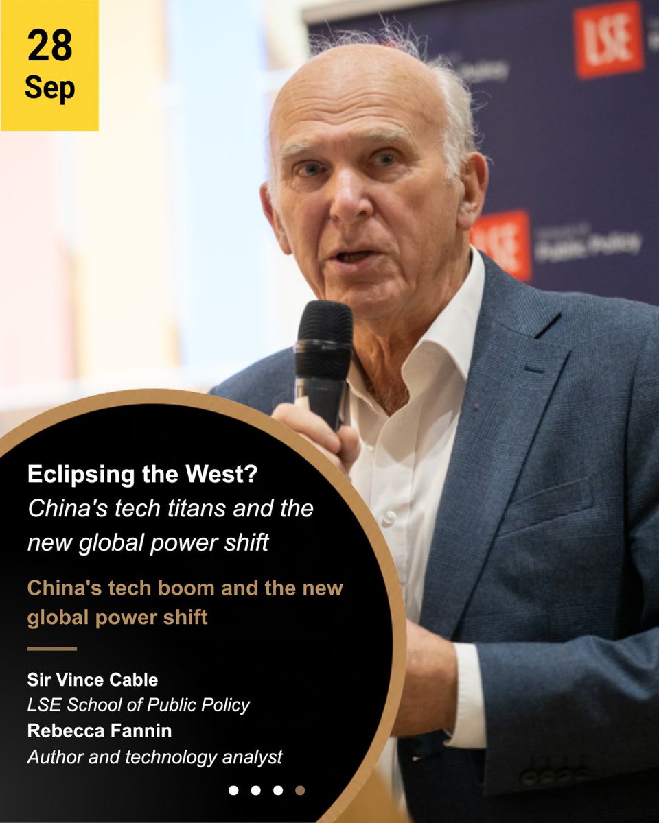 LSEPublicPolicy's tweet photo. 🎓 A new academic year means a new programme of public events at LSE SPP.

We’re kicking off September tonight with Francis Fukuyama, with more events to come on geopolitics, global economic power, technology and more.

👉 Explore our upcoming events: https://t.co/yT7uTFWlxB https://t.co/6R0CPuiHGv