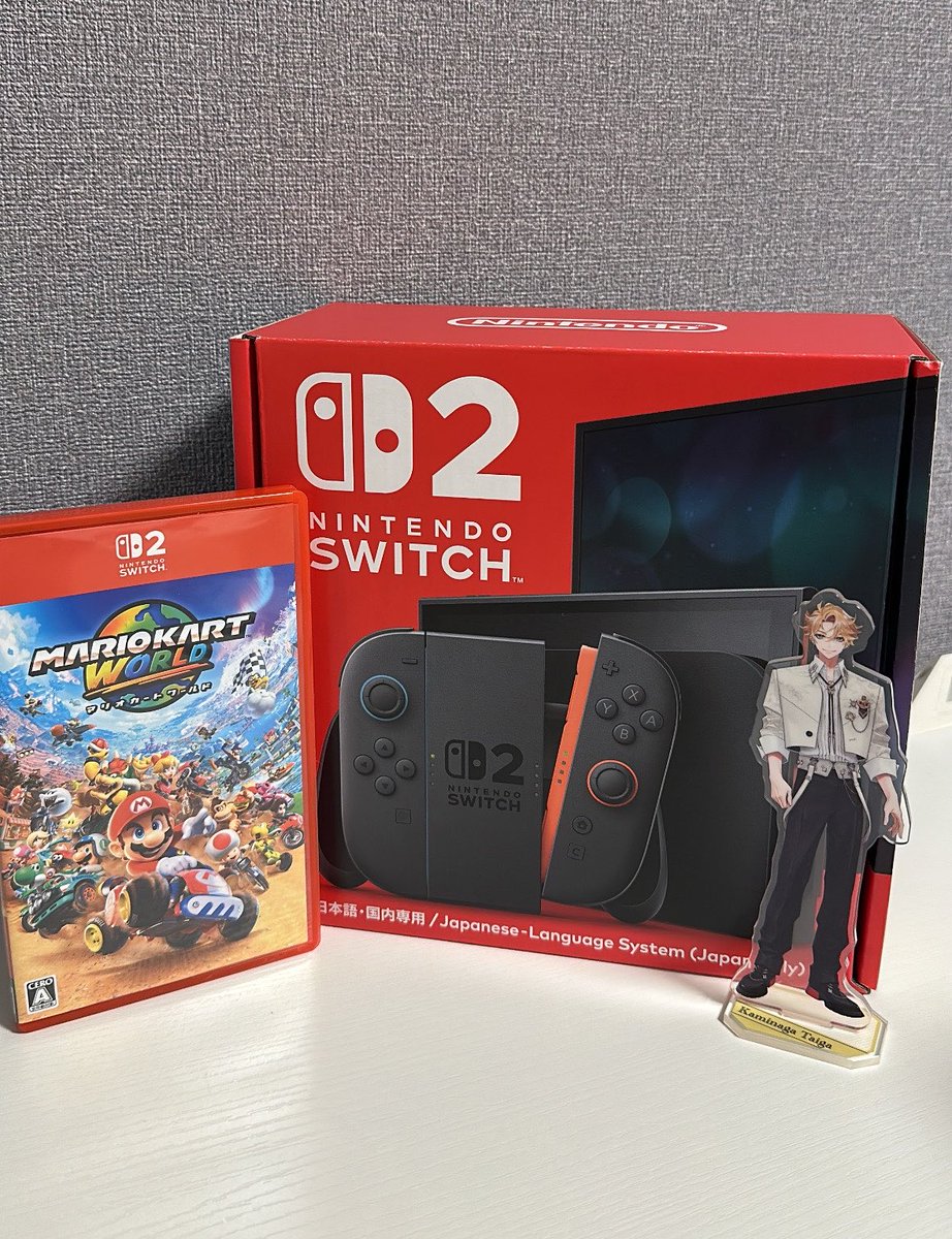 tg_2434's tweet photo. タイガのおかげでSwitch2買う決心がついたよ𖤐 ̖́-

#タイガみて  #タイガ日和 https://t.co/epzcufxDe9
