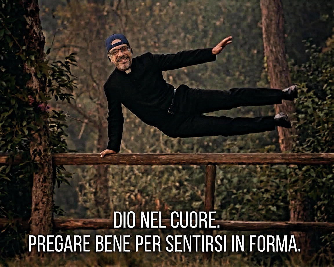 DonFiscer's tweet photo. Dio nel cuore: pregare bene per sentirsi in forma 🙏💪 https://t.co/KVmErvcZug
