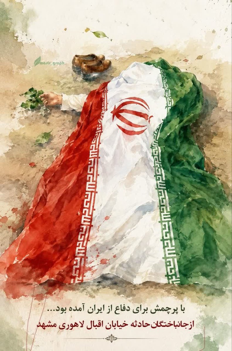 mohsen_divani's tweet photo. با پرچمش برای دفاع از وطن آمده بود ... https://t.co/hnmWozUYCD
