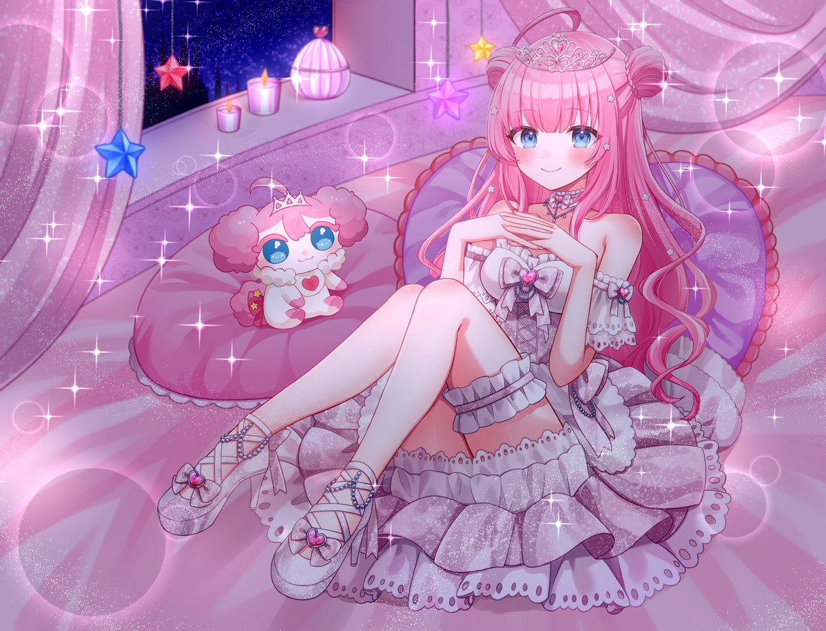 milk_lvv's tweet photo. ♡ྀི ₊˚⊹------------------⊹˚₊ ♡ྀི
　#9月のVtuberフォロー祭り
♡ྀི ₊˚⊹------------------⊹˚₊ ♡ྀི

今月お誕生日を迎えます！！🎂
桃妃ミルクです🍼💞

୨୧ 2.5次元アイドルVTuber🎤✨️
୨୧踊ってみたshorts投稿💭
୨୧もっと！ミルちゃん月間！開催中！

🤍💬🔄 巡回します！！
たくさん仲良くしてください♡
