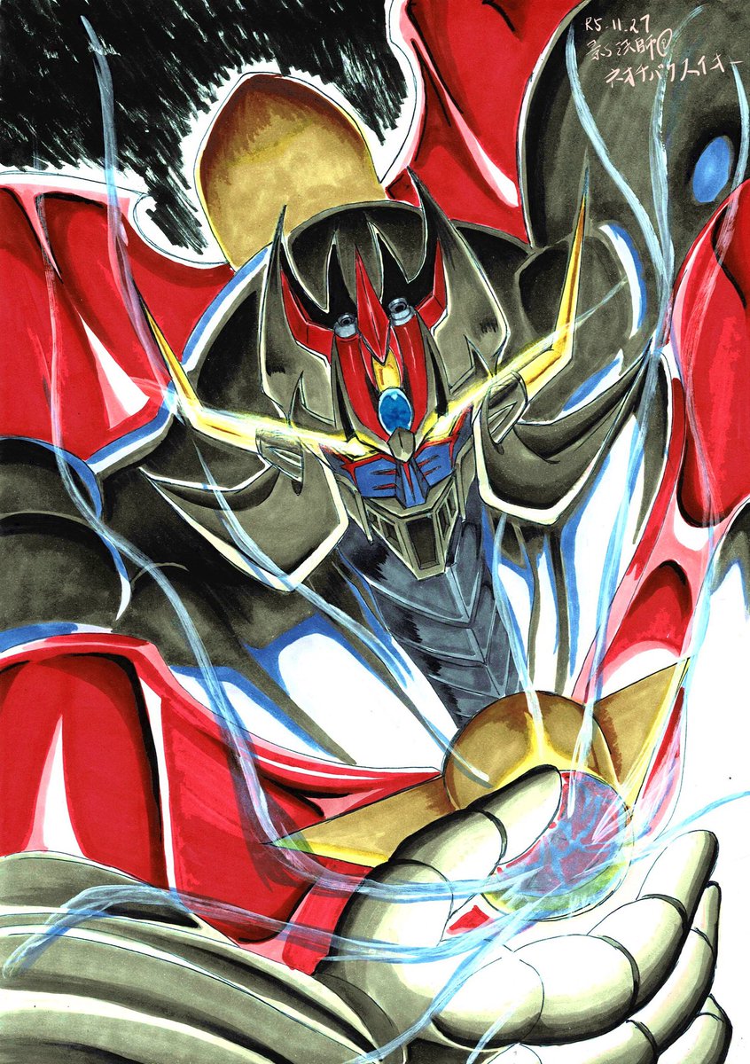 kag105's tweet photo. #全クリエイターに告ぐ赤の作品を解放せよ 
真ゲッターは渋で一番伸びたやつですね https://t.co/QJyww49hxz