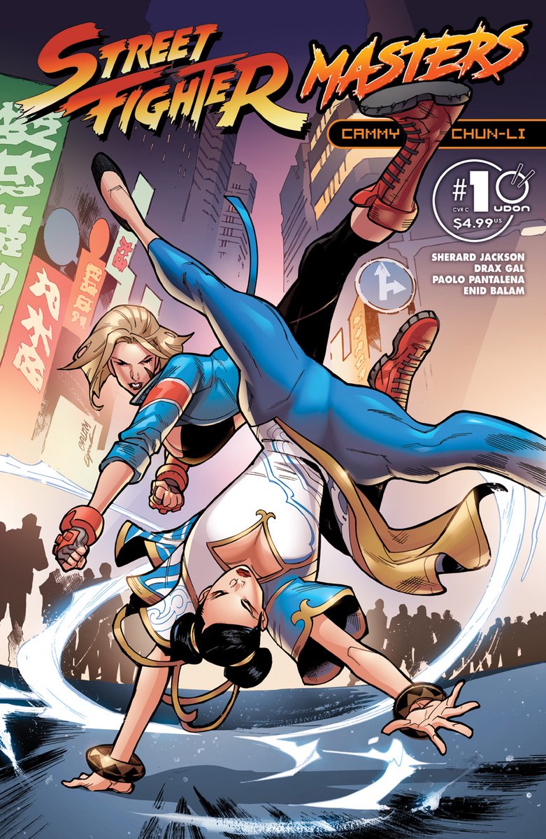 gitshelfcomics's tweet photo. Here are the other #StreetFighter Cammy Vs Chun Li Covers
@UdonEnt @PantStudio @EnidBalam https://t.co/ZkjIr3bGbu