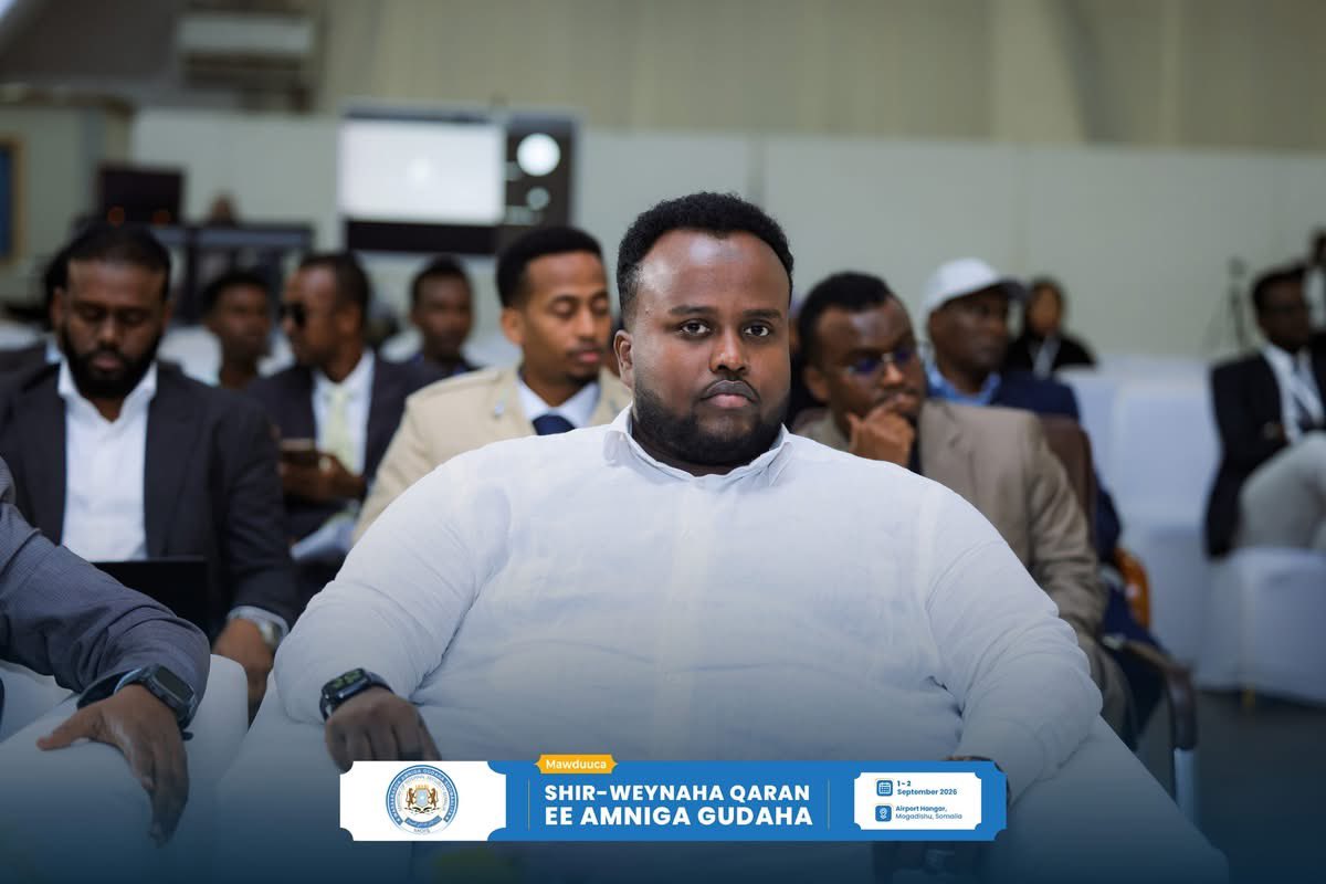 MoIS_FGS's tweet photo. DAY 2:
Maalinta labaad ee Shirweynaha Qaranka Amniga Gudaha 2026 ayaa si rasmi ah uga furmay magaalada Muqdisho.
#NISConference2026 #Somalia #MoIS #InternalSecurity #NationalSecurity https://t.co/RtNAesRedl