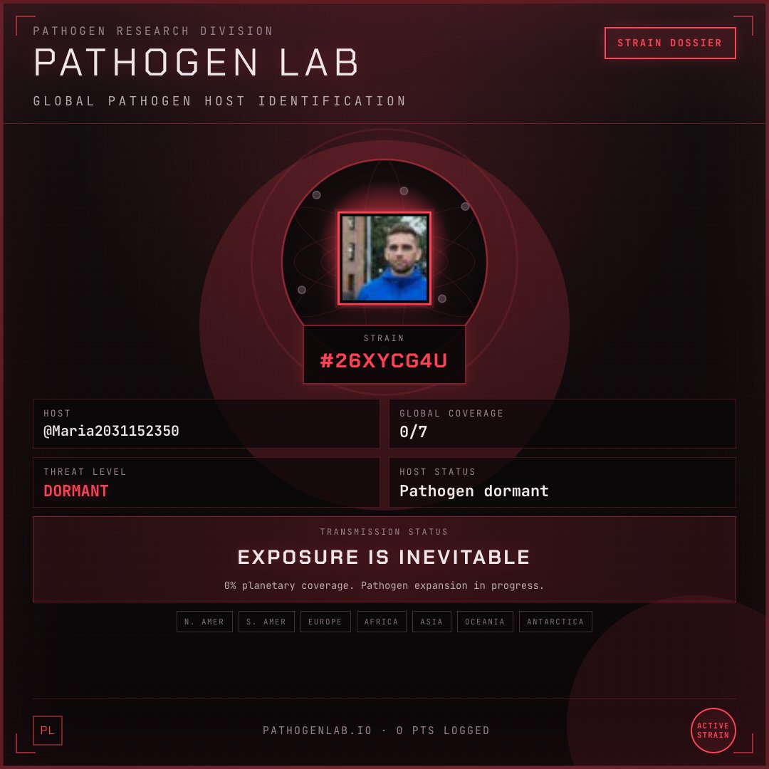 Maria2031152350's tweet photo. Whitelist season continues

Pathogen Lab is preparing to launch on Robinhood Chain, and applications are already open

Getting in early is always interesting, especially when a project is still building its community https://t.co/zVJY3muCbj