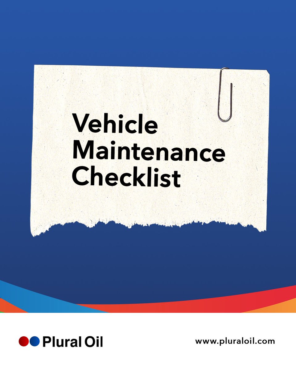 PluralOilOnline's tweet photo. Going into the weekend, take a moment to check your engine oil, tyres, brakes, battery, coolant, and lights.

A well-maintained vehicle is ready for the road, and Genuine Plural Oil keeps your engine performing at its best.

📧 info@pluraloil.com
📞 +234 707 122 1931

#PluralOil https://t.co/B0TXDovpHN