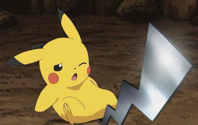 PokeDailyPost's tweet photo. Me when my gf gives me two kisses https://t.co/yEiooysIZS