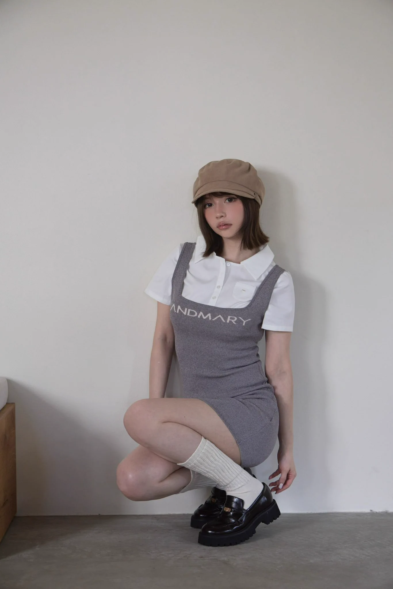 andmary na platformě X: „Mary casquette color ivory/camel/black