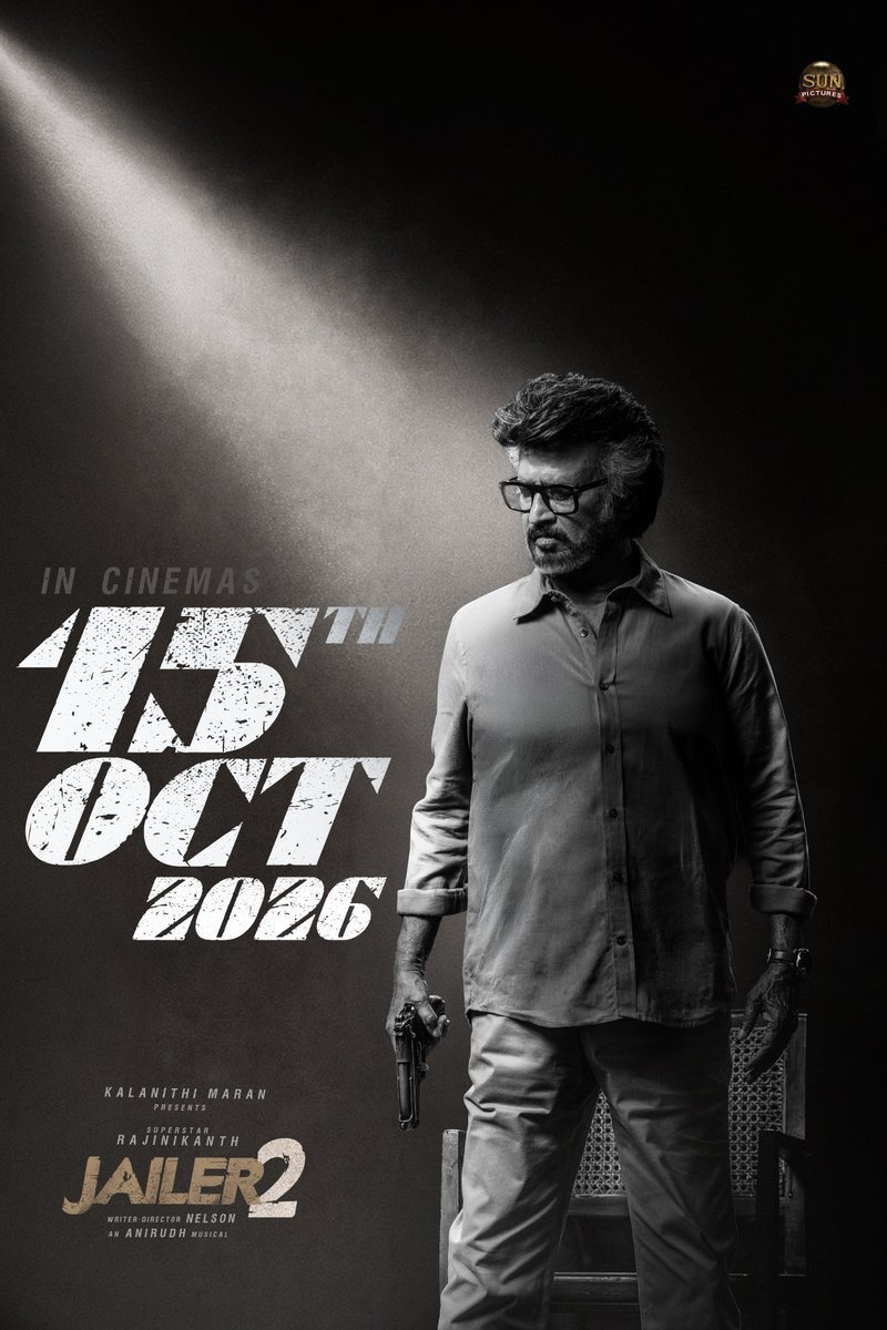 GlobalBOReport's tweet photo. #Jailer2 vs #Ranabaali!

The CLASH is officially on the Cards!

#AK47 is also expected to take a good number of Screens in the same Week.

Let's see who backs off! https://t.co/1EKkAzrRcS