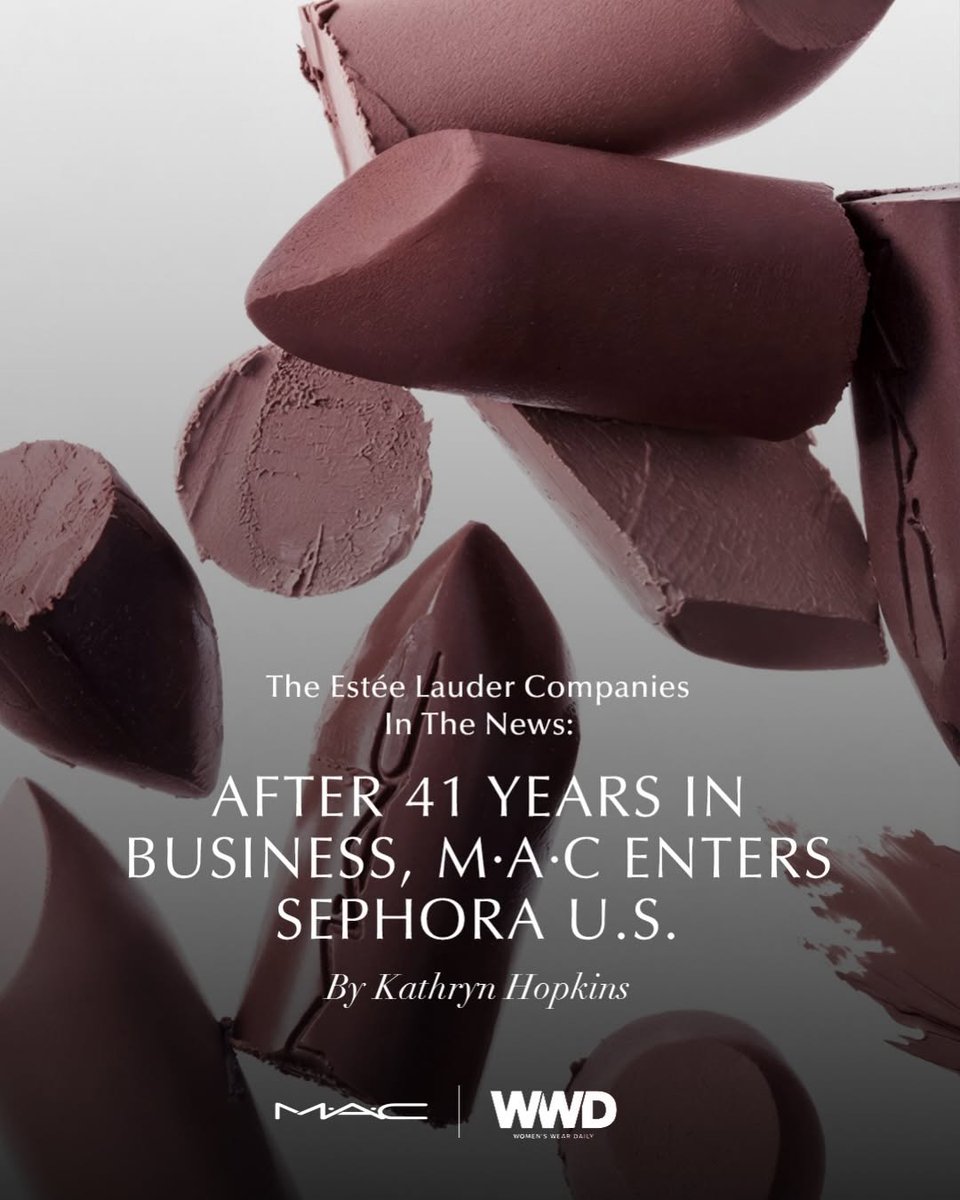 Javierzano's tweet photo. has officially launched in select  U.S. locations and Sephora at Kohl’s beginning March 2 — expanding reach in one of prestige beauty’s fastest-growing channels.

The move advances The Estée Lauder Companies strategy to expand consumer reach and meet... https://t.co/KWnkkEuQXl