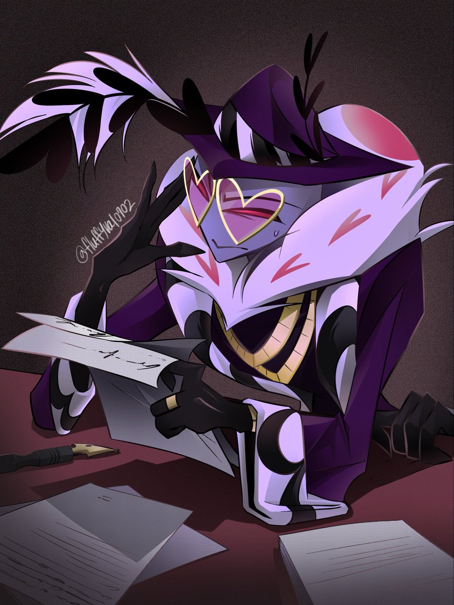 fluffyval0702's tweet photo. Our new boss!

#hazbinhotel #hazbinhotelvalentino https://t.co/xc0QvjpYNh