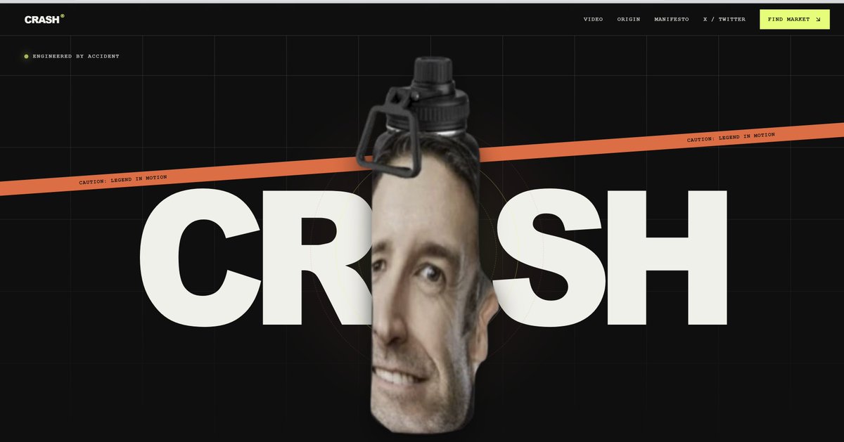 CrashMemeCTO's tweet photo. Ticker is $CRASH

https://t.co/TAhjiuhHAc https://t.co/K13PVGnkz4
