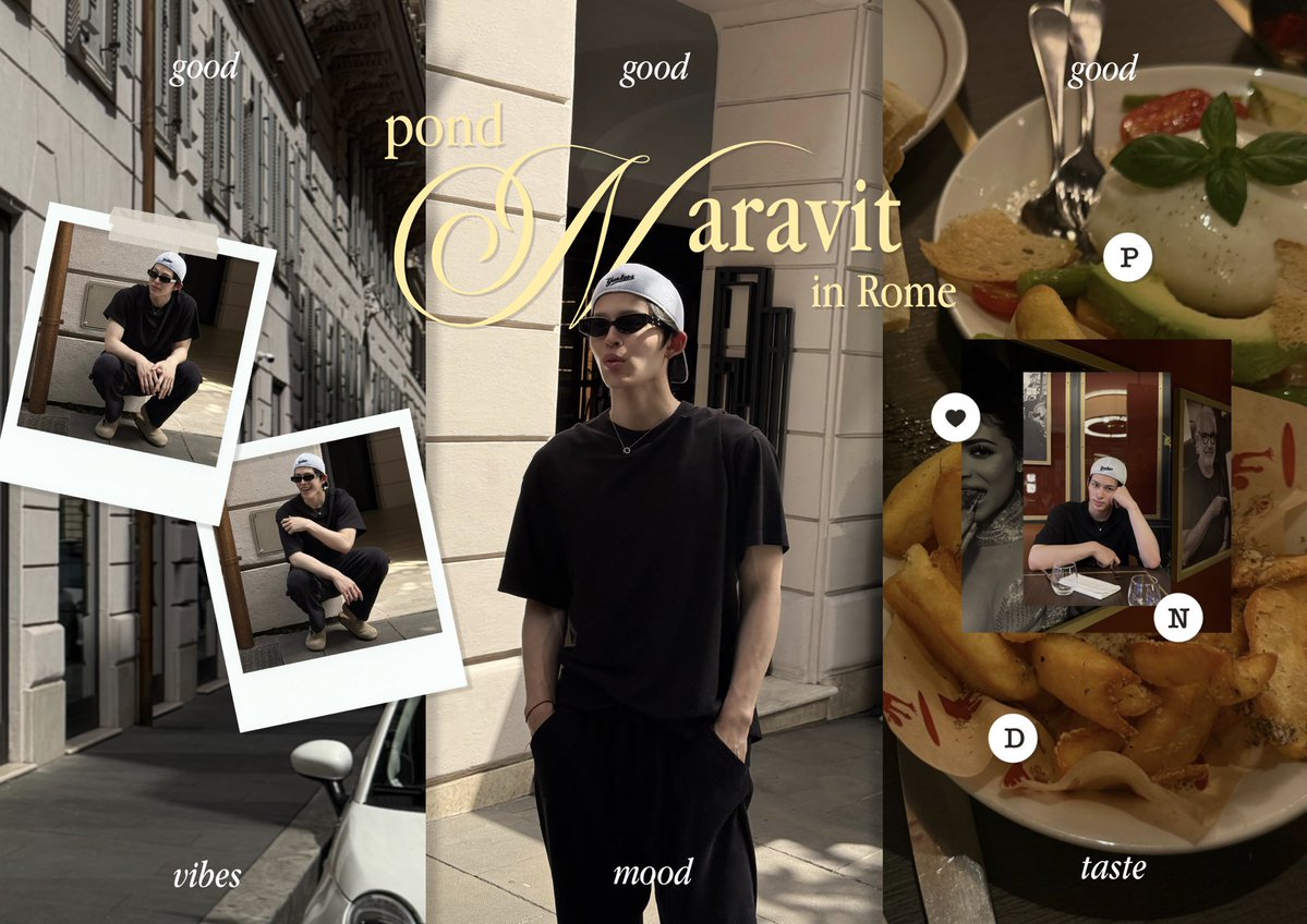 mintthyr's tweet photo. #ppnaravit in Rome ☕️♥️🍽️✨ https://t.co/8wsOp6PaVM