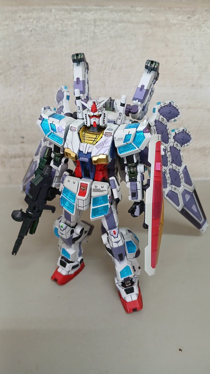 hexiangwei3's tweet photo. 私の完全装甲鋼弾RX-78F00/E
#EXPO2025 
#カンタム https://t.co/3dOARQxxzj