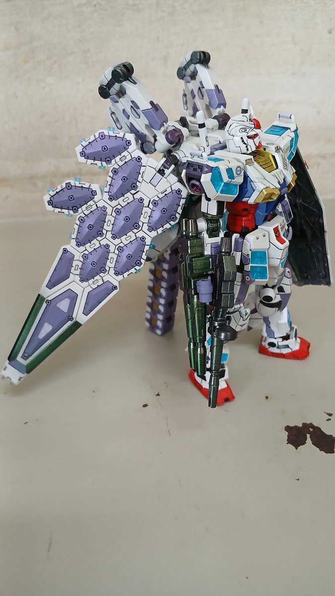 hexiangwei3's tweet photo. 私の完全装甲鋼弾RX-78F00/E
#EXPO2025 
#カンタム https://t.co/3dOARQxxzj