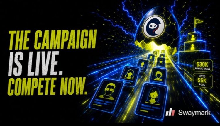 peaxe001's tweet photo. Most platforms reward noise.
Swaymark rewards the signal.

Verified creators, transparent scoring, and a real $30K Cifer campaign where original content actually matters.

Quality is finally getting paid. @swaymarkapp 

#Swaymark #Cifer #GhostEggs #Web3 https://t.co/dgHTK9eHr5