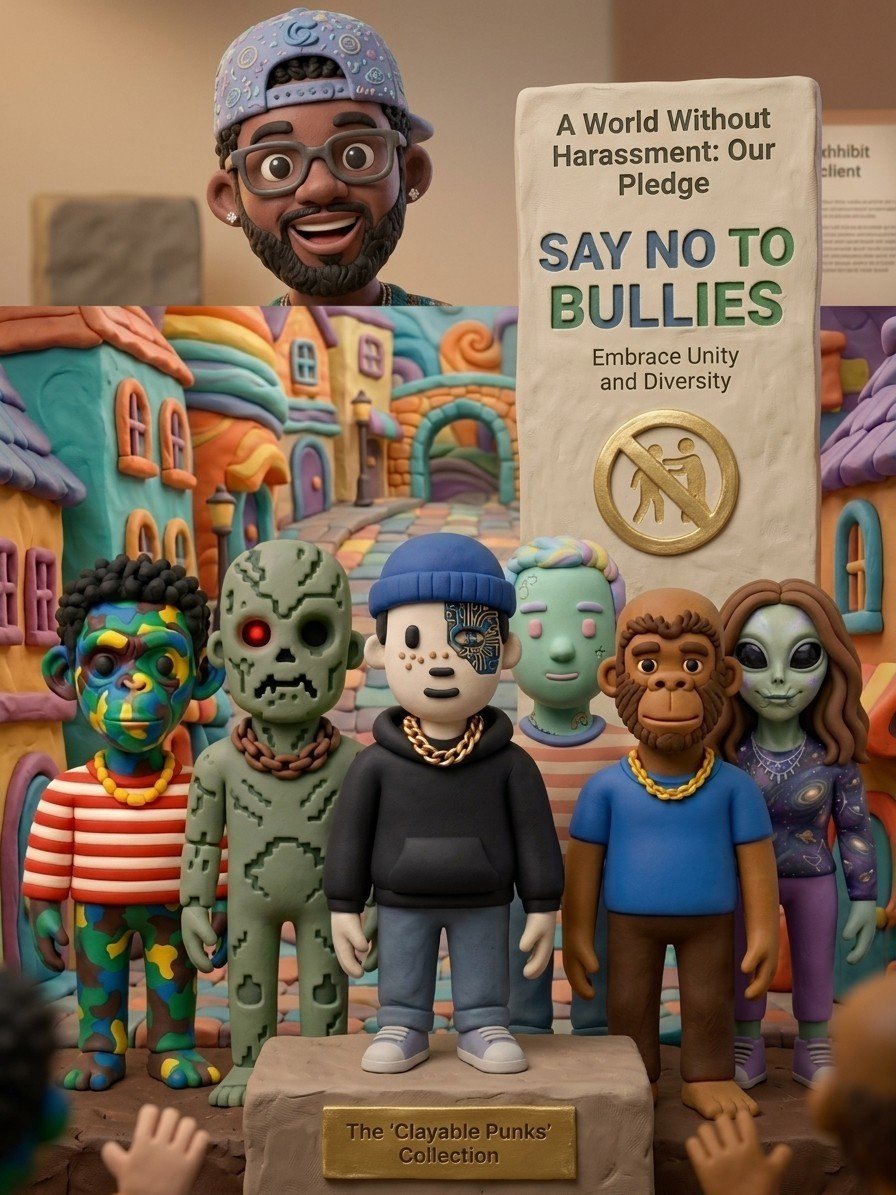 ClayablePunks's tweet photo. GM WEB3 🤎
Check out the Clayable Punks mint today for a little under $3.00 per mint on Robinhood.

Storytelling and animation for all age groups tackling things like bullying, and other life struggles.

Check out our bounties, mystery boxes and ETH giveaways too.

Clayable who? https://t.co/fLTNGna8lX