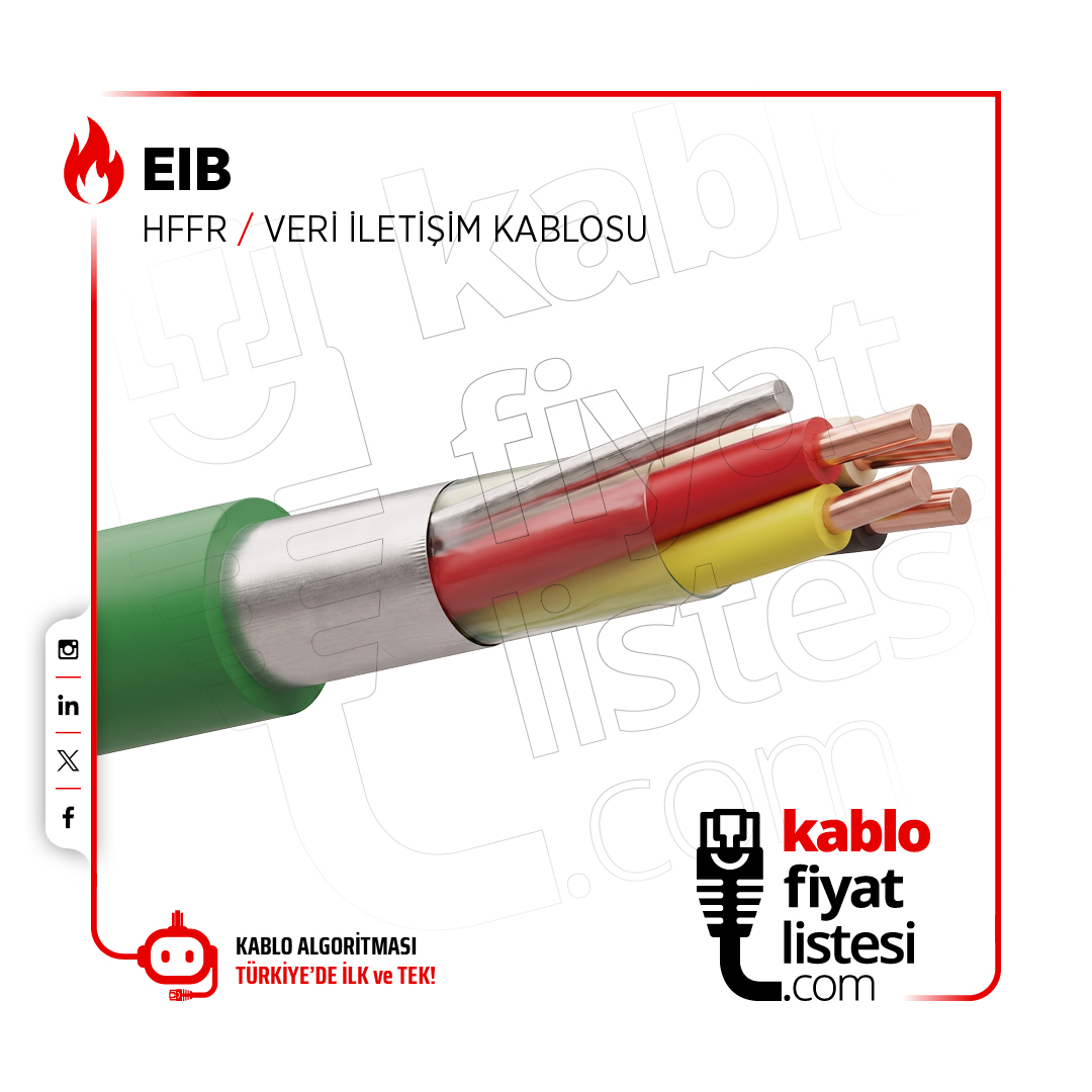 kablofiyat's tweet photo. EIB, HFFR, Veri İletişim Kablosu  🔥
Türkiye'nin En Büyük Kablo Merkezi 🥇

🔗 https://t.co/hhKvJG3eNN

#kablo #elektrik #enerji #elektrikmalzemeleri #mühendislik #şantiye #tesisat #alçakgerilim #zayifakim #otomasyon #smarthome #automation #pano #zayıfakım #proje #electrician https://t.co/VceUAphYvp