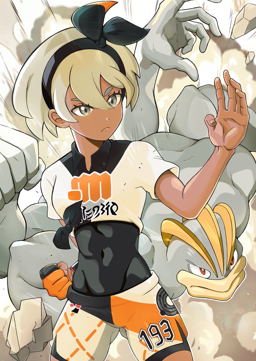 osakinidouzo800's tweet photo. サイトウちゃんとカイリキー💪 https://t.co/oOuWreFk2X