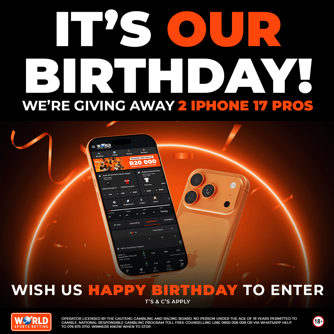 WorldSportsBet's tweet photo. IT’S WSB’S 24TH BIRTHDAY! 🎂 But YOU could get the presents! 🎁🧡

To celebrate 24 incredible years of World Sports Betting, we’re giving away TWO Orange iPhone 17s! 

Stand a chance to WIN?

🎉 Wish us Happy Birthday in the comments
📲 Follow WSB on Facebook, Instagram or X
🔢 Leave your WSB account number so we can contact you if you win

Why not follow us on ALL our platforms? 👀

That’s it! You’ve got to be in it to WIN it!

#HappyBirthdayWSB #BetWithTheBest

18+. T&Cs apply.
