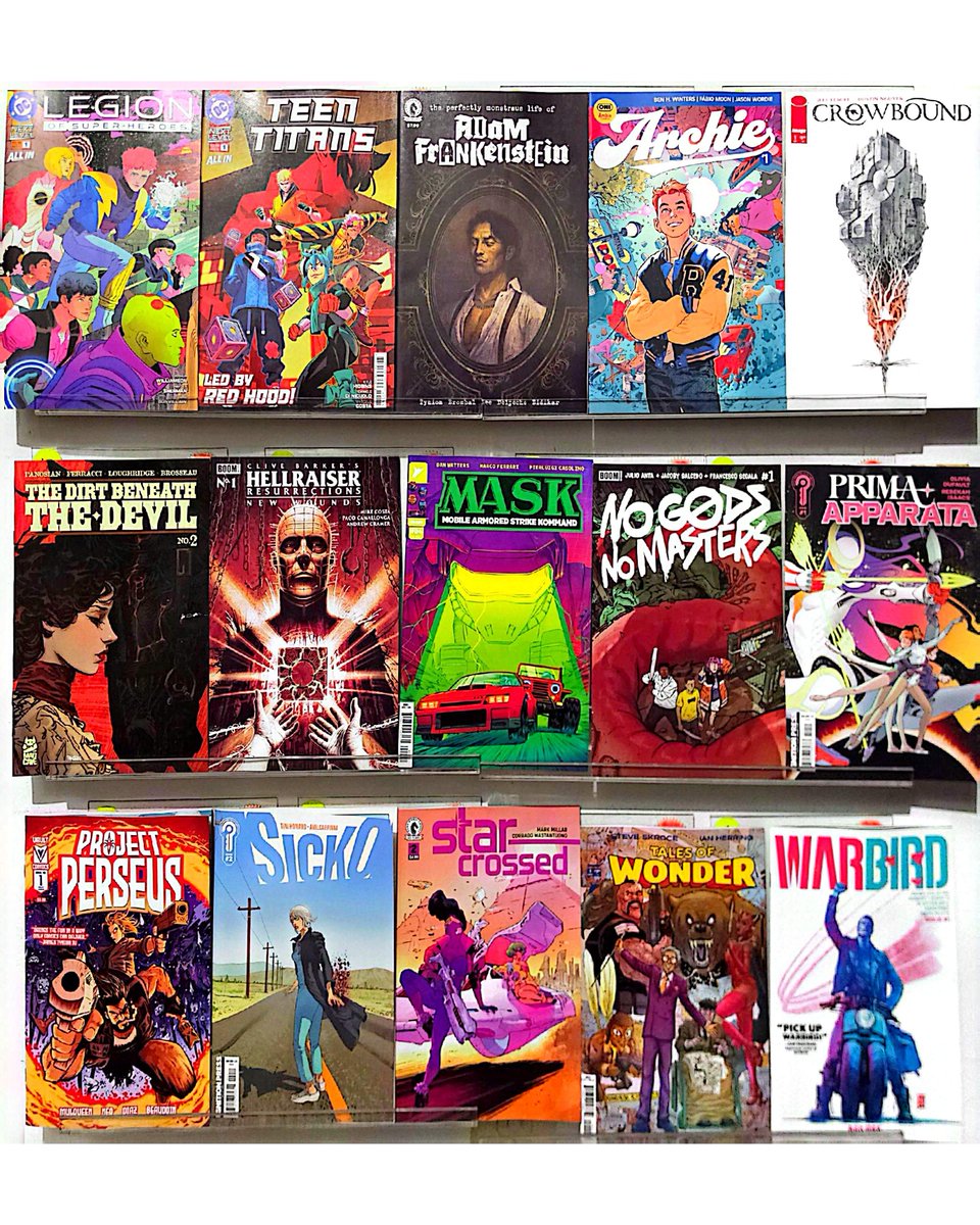 FinalBossComics's tweet photo. #NCBD has the touch &amp; the power

🔥 Ab Superman
🔥 Archie
🔥 Batgirl
🔥 Batman
🔥 Batman/Superman/Weird Al Worlds Weirdest
🔥 Crowbound
🔥 Doom Patrol
🔥 Legion of Super-Heroes
🔥 Marvel Mangaverse Web of Blood
🔥 No Gods No Masters
🔥 Superman Stranger
🔥 Teen Titans

#FinalBoss https://t.co/ULAmHp1tzc