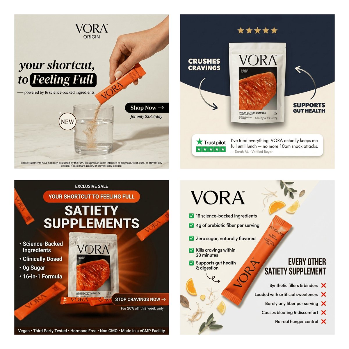 Adeife7667's tweet photo. This is a good example of how multiple creatives can communicate one product from different angles. https://t.co/eG9HReWWai