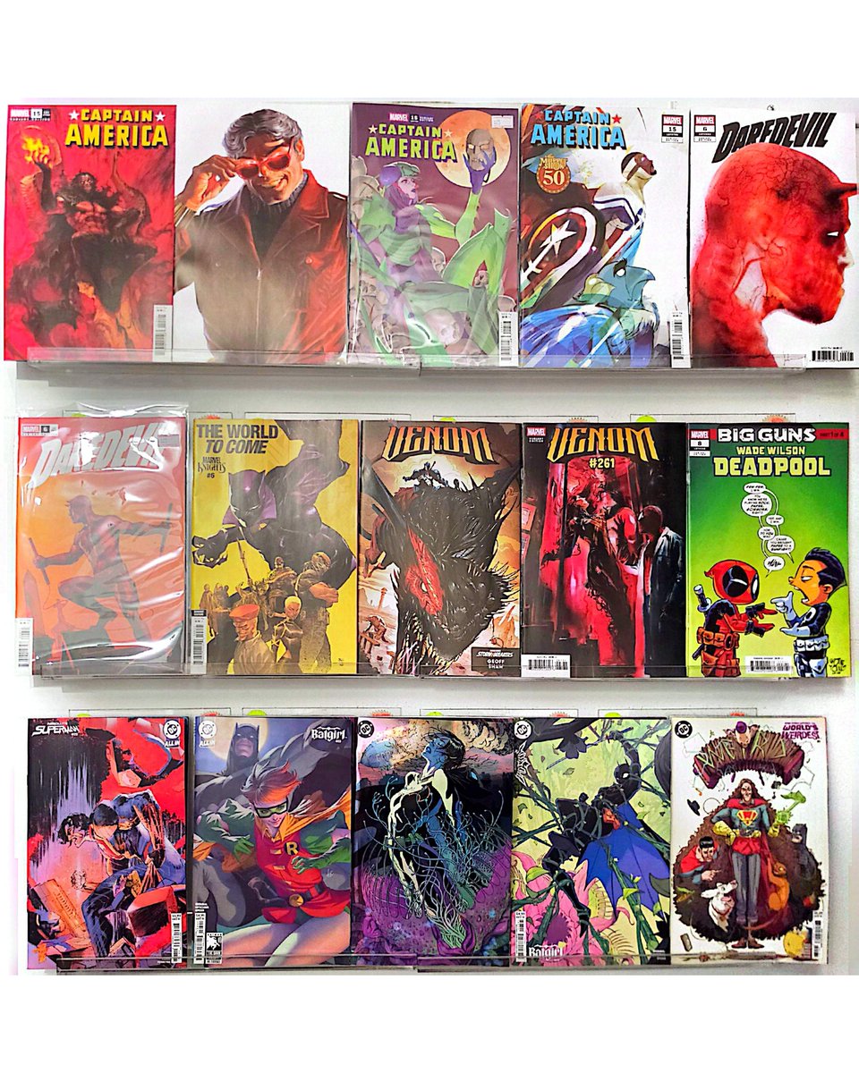 FinalBossComics's tweet photo. #NCBD has the touch &amp; the power

🔥 Ab Superman
🔥 Archie
🔥 Batgirl
🔥 Batman
🔥 Batman/Superman/Weird Al Worlds Weirdest
🔥 Crowbound
🔥 Doom Patrol
🔥 Legion of Super-Heroes
🔥 Marvel Mangaverse Web of Blood
🔥 No Gods No Masters
🔥 Superman Stranger
🔥 Teen Titans

#FinalBoss https://t.co/ULAmHp1tzc